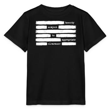 Ehrlichkeit vorbehaltlich entsprechender Genehmigu - Stanley/Stella Kinder T-Shirt MINI CREATOR  - Schwarz - Vorne - Mikhail (115cm)