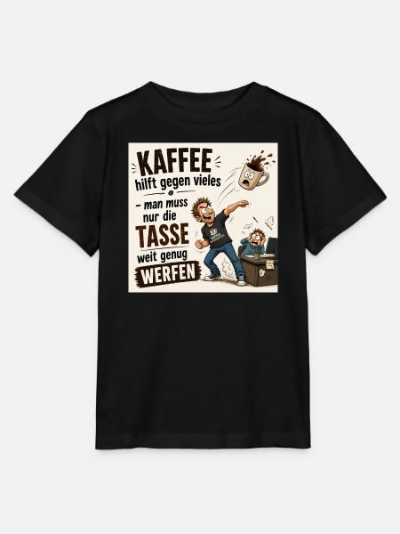 Kaffee - Stanley/Stella Kinder T-Shirt MINI CREATOR  - Schwarz