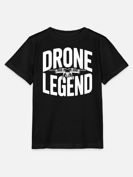 Drohnenlegende - Stanley/Stella Kinder T-Shirt MINI CREATOR - Schwarz