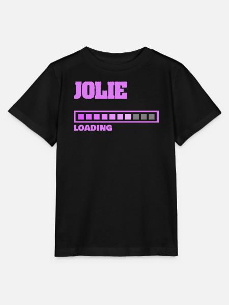 Jolie als Geburt - Stanley/Stella Kinder T-Shirt MINI CREATOR  - Schwarz