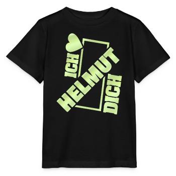 Liebe Helmut - Stanley/Stella Kinder T-Shirt MINI CREATOR  - Schwarz - Vorne - Mikhail (115cm)