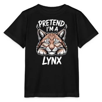 Lynx Dictions Lynx Drôle de cadeau de lynx - T-shirt bio MINI CREATOR Stanley/Stella Enfant - noir - Devant - Mikhail (115cm)