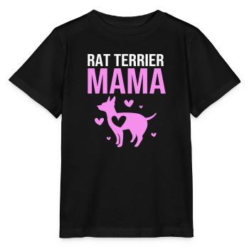 Rat Terrier - Stanley/Stella Kinder T-Shirt MINI CREATOR  - Schwarz - Vorne - Mikhail (115cm)