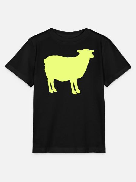 schaf - Stanley/Stella Kinder T-Shirt MINI CREATOR - Schwarz