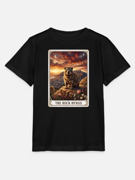 Klippschliefer Tarotkarte - Stanley/Stella Kinder T-Shirt MINI CREATOR - Schwarz