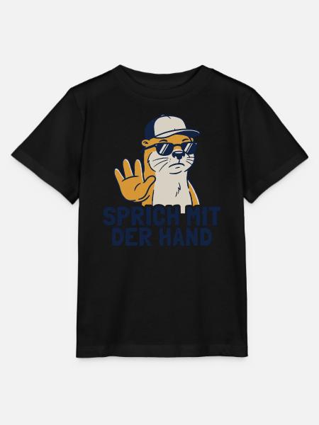 Cooler Spruch Lustiger Otter - Stanley/Stella Kinder T-Shirt MINI CREATOR  - Schwarz