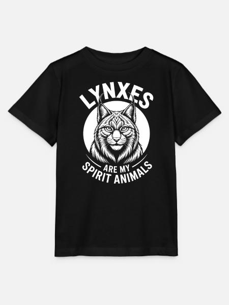 Luchs Sprüche Luchse Lustiges Luchs Geschenk - Stanley/Stella Kinder T-Shirt MINI CREATOR  - Schwarz