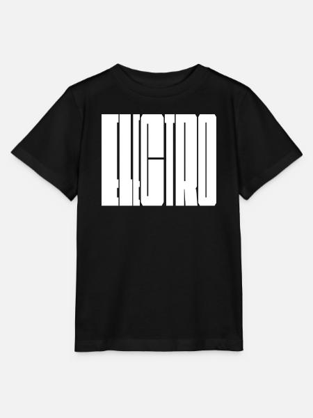 Electro-Musik, kühnes Logodesign - Stanley/Stella Kinder T-Shirt MINI CREATOR - Schwarz