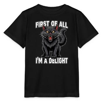 D’abord, je suis un plaisir - T-shirt bio MINI CREATOR Stanley/Stella Enfant - noir - Devant - Mikhail (115cm)