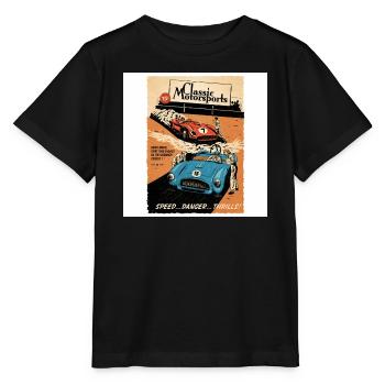 Sport automobile - T-shirt bio MINI CREATOR Stanley/Stella Enfant - noir - Devant - Mikhail (115cm)