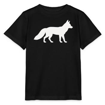 Renard - T-shirt bio MINI CREATOR Stanley/Stella Enfant - noir - Devant - Mikhail (115cm)