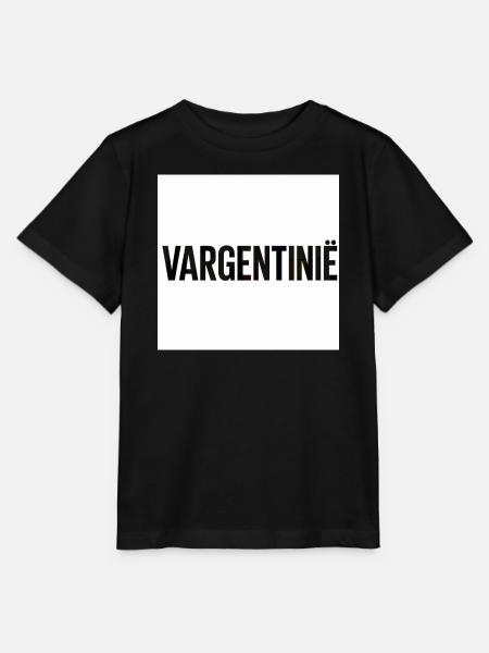 Vargentino-Typografie-Logo - Stanley/Stella Kinder T-Shirt MINI CREATOR  - Schwarz