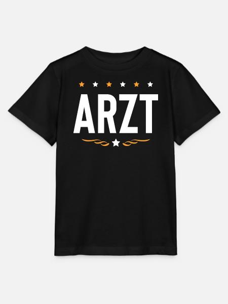 Arzt Beruf - Stanley/Stella Kinder T-Shirt MINI CREATOR - Schwarz