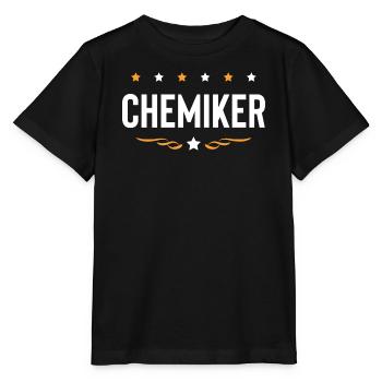 Chemiker Beruf - Stanley/Stella Kinder T-Shirt MINI CREATOR  - Schwarz - Vorne - Mikhail (115cm)