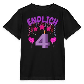 enfin 4 - T-shirt bio MINI CREATOR Stanley/Stella Enfant - noir - Devant - Mikhail (115cm)