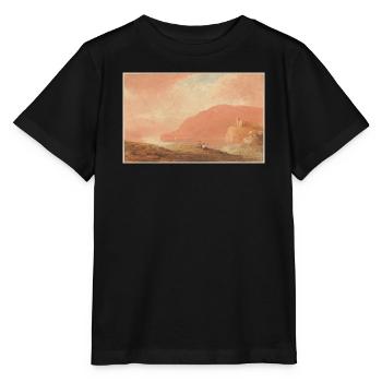 Castle on a river - Stanley/Stella MINI CREATOR Kids’ T-Shirt - black - Front - Mikhail (115cm)