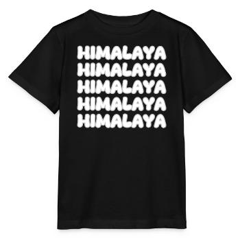 Himalaya alpiniste - T-shirt bio MINI CREATOR Stanley/Stella Enfant - noir - Devant - Mikhail (115cm)