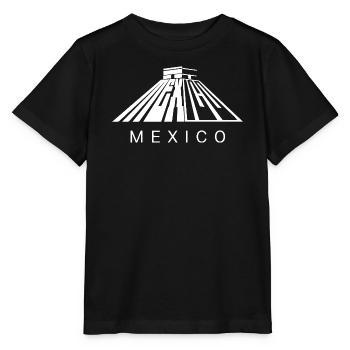 Mexico Visit Tourism Tourist Mexican Country Méxic - Stanley/Stella MINI CREATOR Kids’ T-Shirt - black - Front - Mikhail (115cm)