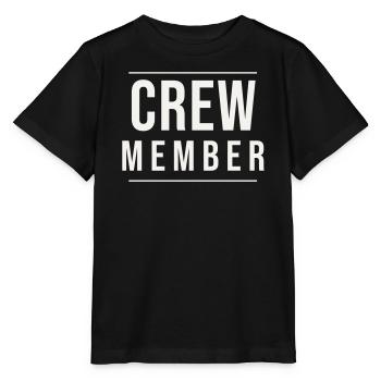 Un membre d’équipe de frappe Événement du personnel de l’équipe Modern Schmal - T-shirt bio MINI CREATOR Stanley/Stella Enfant - noir - Devant - Mikhail (115cm)