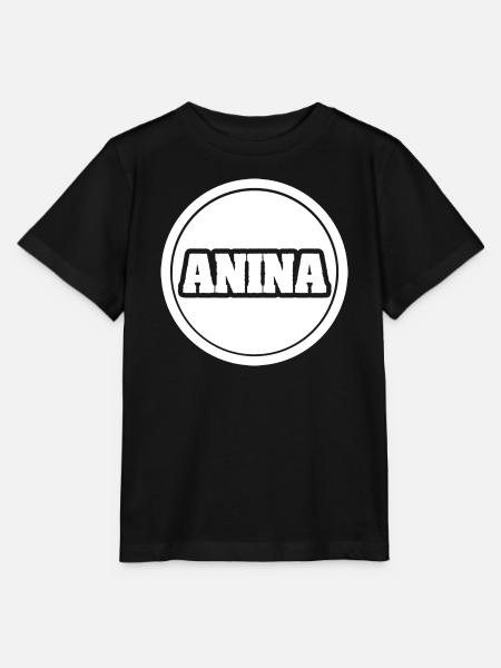 Legendaer Anina - Stanley/Stella Kinder T-Shirt MINI CREATOR - Schwarz