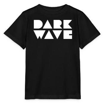 Dark Wave Geometric Logo - Stanley/Stella MINI CREATOR Kids’ T-Shirt - black - Front - Mikhail (115cm)