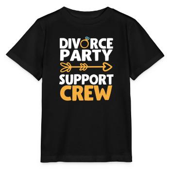 Divorce - Stanley/Stella MINI CREATOR Kids’ T-Shirt - black - Front - Mikhail (115cm)