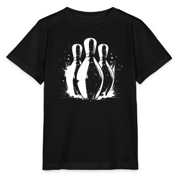 Goupilles cônes - T-shirt bio MINI CREATOR Stanley/Stella Enfant - noir - Devant - Mikhail (115cm)