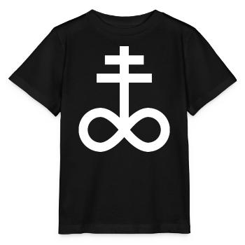 Leviathan Cross - Stanley/Stella MINI CREATOR Kids’ T-Shirt - black - Front - Mikhail (115cm)