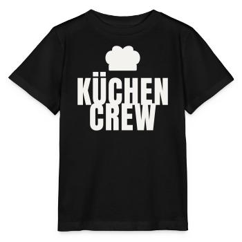 Kitchen Crew Chef Gastro Restaurant Chef's Hat - Stanley/Stella MINI CREATOR Kids’ T-Shirt - black - Front - Mikhail (115cm)