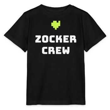 Gamer Crew Gamer Gaming Pixel Console Cadeau - T-shirt bio MINI CREATOR Stanley/Stella Enfant - noir - Devant - Mikhail (115cm)