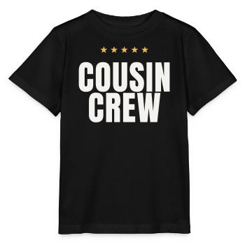 Cousin Crew Cousins Family Matching Reunion - Stanley/Stella MINI CREATOR Kids’ T-Shirt - black - Front - Mikhail (115cm)