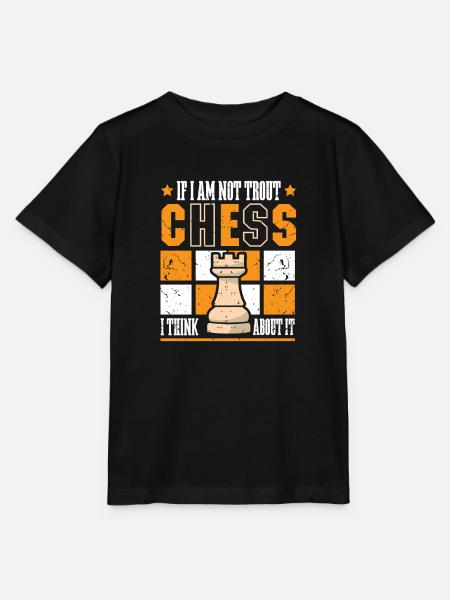 Schach Schachspieler Schachbrett - Stanley/Stella Kinder T-Shirt MINI CREATOR  - Schwarz