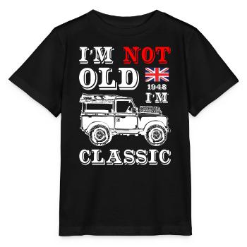 I_Am_Not_Old_I_Am_Classic - T-shirt bio MINI CREATOR Stanley/Stella Enfant - noir - Devant - Mikhail (115cm)