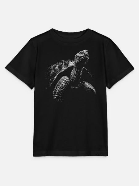 Schildkröte - Stanley/Stella Kinder T-Shirt MINI CREATOR - Schwarz