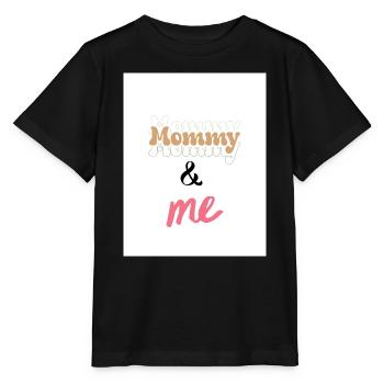 Mommy & Me Dupla de Lettrage Design - T-shirt bio MINI CREATOR Stanley/Stella Enfant - noir - Devant - Mikhail (115cm)