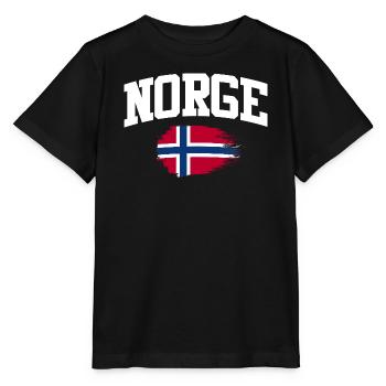 Norway Vacation Norge Fjords Travel Scandinavian - Stanley/Stella Kinder T-Shirt MINI CREATOR  - Schwarz - Vorne - Mikhail (115cm)