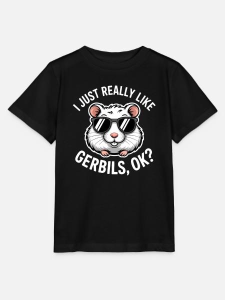 Mongolische Rennratte Sprüche Rennmaus Geschenk - Stanley/Stella Kinder T-Shirt MINI CREATOR - Schwarz