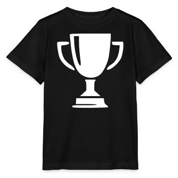 Champion de la victoire en coupe Sportif - T-shirt bio MINI CREATOR Stanley/Stella Enfant - noir - Devant - Mikhail (115cm)