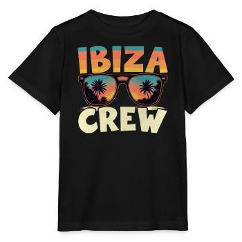 Équipage Ibiza - T-shirt bio MINI CREATOR Stanley/Stella Enfant - noir - Devant - Mikhail (115cm)