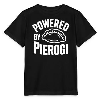 Angetrieben von Pierogi - Stanley/Stella Kinder T-Shirt MINI CREATOR  - Schwarz - Vorne - Mikhail (115cm)