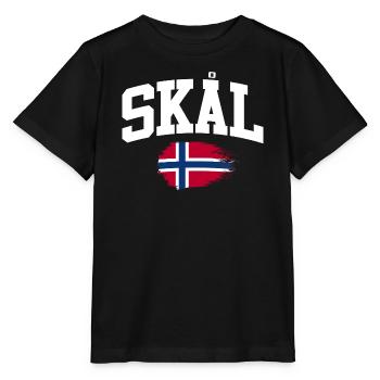 Norway Vacation Norge Fjords Travel Scandinavian - Stanley/Stella Kinder T-Shirt MINI CREATOR  - Schwarz - Vorne - Mikhail (115cm)