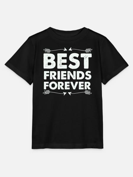 Beste Freunde Für Immer - Stanley/Stella Kinder T-Shirt MINI CREATOR - Schwarz
