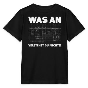 Elektriker Plan Verstehst Du Nicht - Stanley/Stella Kinder T-Shirt MINI CREATOR  - Schwarz - Vorne - Mikhail (115cm)
