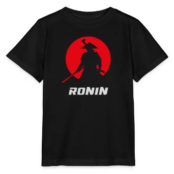 Ronin Samurai Guerrier japonais - T-shirt bio MINI CREATOR Stanley/Stella Enfant - noir - Devant - Mikhail (115cm)