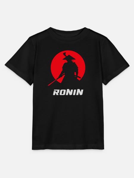 Ronin-Samurai-Japanischer Krieger - Stanley/Stella Kinder T-Shirt MINI CREATOR - Schwarz