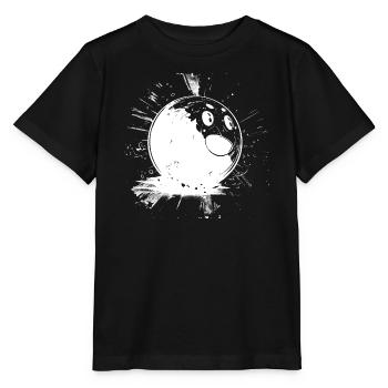 Bowlingkugel Cartoon - Stanley/Stella Kinder T-Shirt MINI CREATOR  - Schwarz - Vorne - Mikhail (115cm)