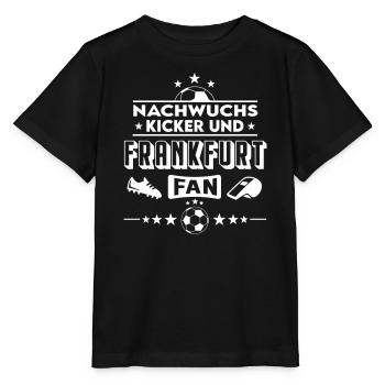 Frankfurt Soccer Young Newcomer Baby Kids - Stanley/Stella MINI CREATOR Kids’ T-Shirt - black - Front - Mikhail (115cm)
