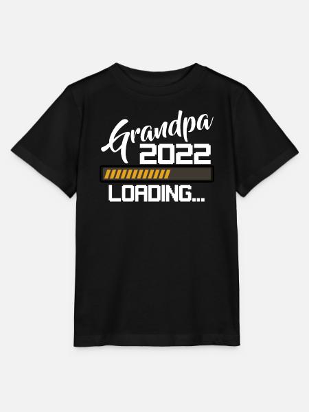 Grandpa Loading 2022 - Stanley/Stella Kinder T-Shirt MINI CREATOR - Schwarz