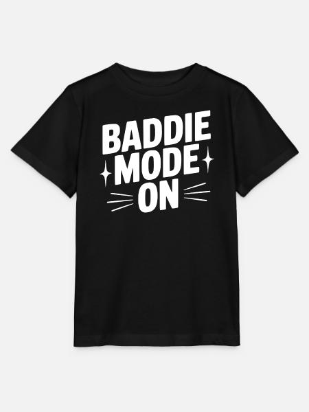 Bösewicht-Modus an - Stanley/Stella Kinder T-Shirt MINI CREATOR - Schwarz