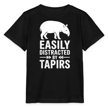 Dictons de tapir Tapir Drôle de cadeau de tapir - T-shirt bio MINI CREATOR Stanley/Stella Enfant - noir - Devant - Mikhail (115cm)